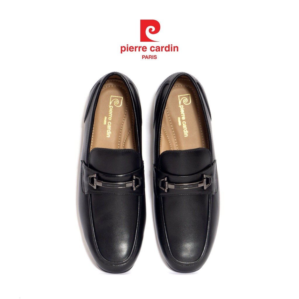 [ใหม่] รองเท้าลองเท้าผู้ชาย Pierre Cardin หนังวัวแท้ หนังนุ่มระบายอากาศ พื้นยางกันลื่น 529