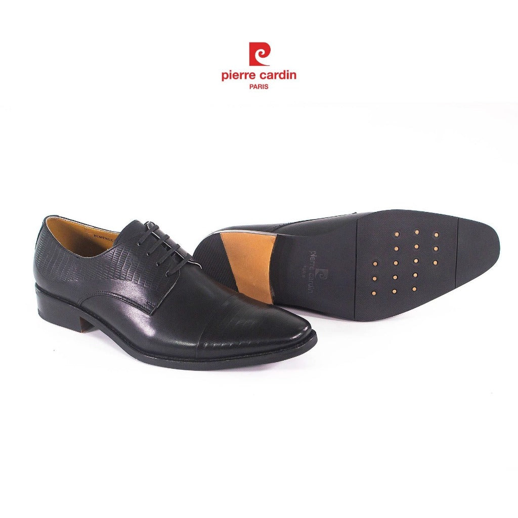 รองเท้าหนังผู้ชาย Pierre Cardin ของแท้ หนังวัวแท้คุณภาพพรีเมียม พื้นยางกันลื่น - รุ่น 352