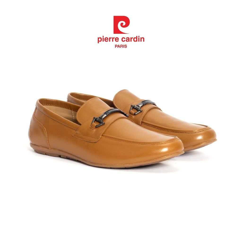 [ใหม่] รองเท้าลองเท้าผู้ชาย Pierre Cardin หนังวัวแท้ หนังนุ่มระบายอากาศ พื้นยางกันลื่น 529